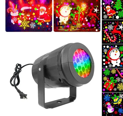 USB LED Christmas Projector Lights 16 Patterns